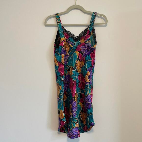 Robinson's Vintage 100% Silk Slip Dress / Sleepwear Size Small - Picture 3 of 6